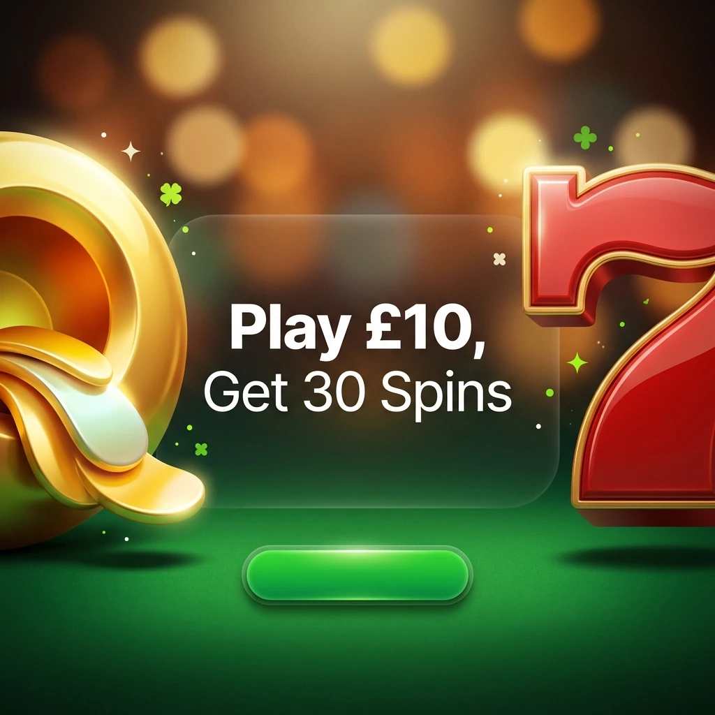 Play £10, Get 30 Spins